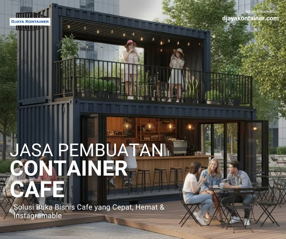 Djaya Kontainer Jasa Pembuatan Container Cafe Djaya Kontainer Jasa Pembuatan Container Cafe