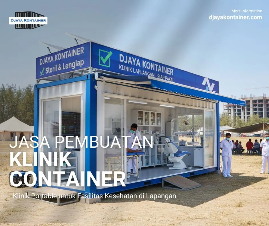 Djaya Kontainer Jasa Pembuatan Klinik Container Djaya Kontainer Jasa Pembuatan Klinik Container