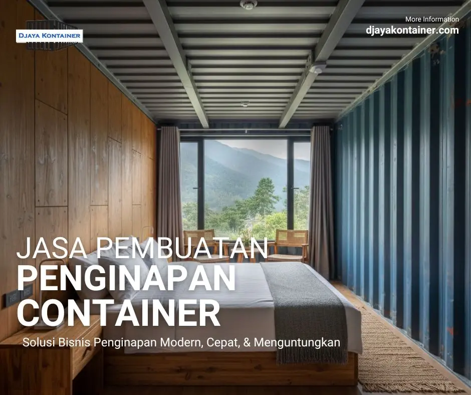 Djaya Kontainer Jasa Pembuatan Penginapan Container Djaya Kontainer Jasa Pembuatan Penginapan Container