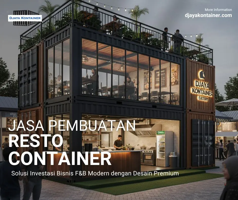 Djaya Kontainer Jasa Pembuatan Resto Container Djaya Kontainer Jasa Pembuatan Resto Container