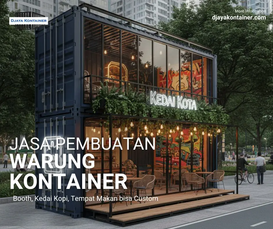 Djaya Kontainer Jasa Pembuatan Warung Kontainer dan Kedai Kopi