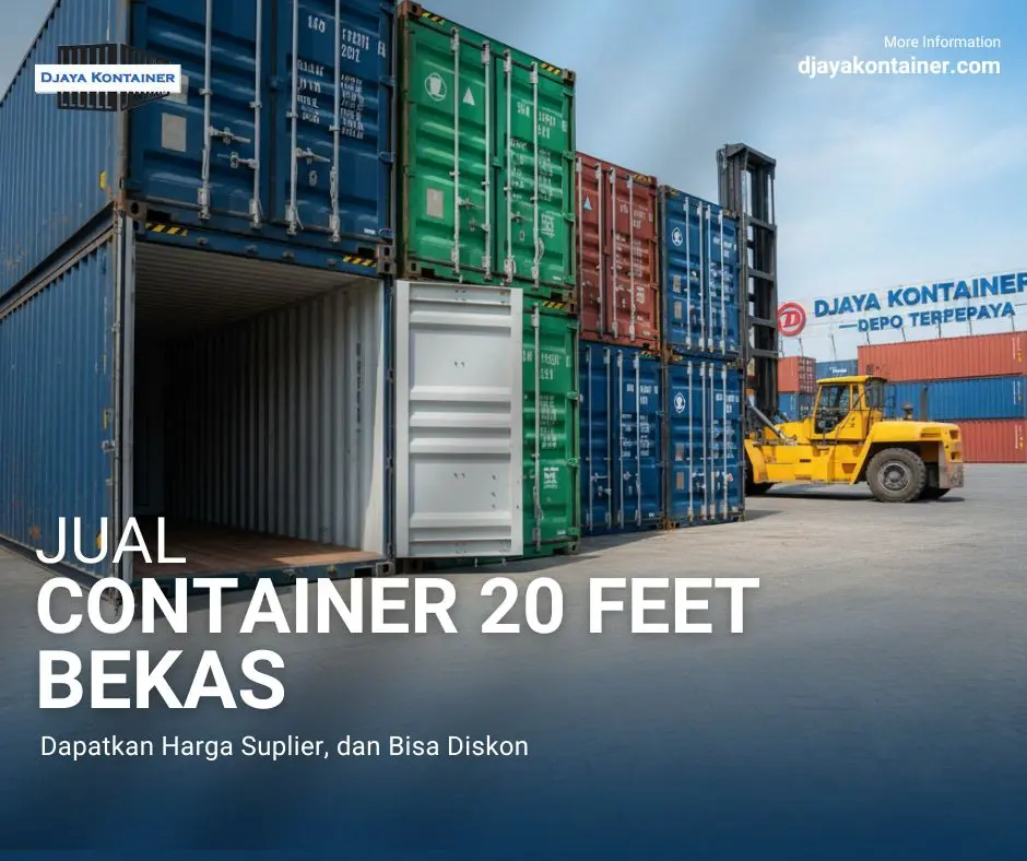 Djaya Kontainer Jual Container 20 feet Bekas Djaya Kontainer Jual Container 20 feet Bekas