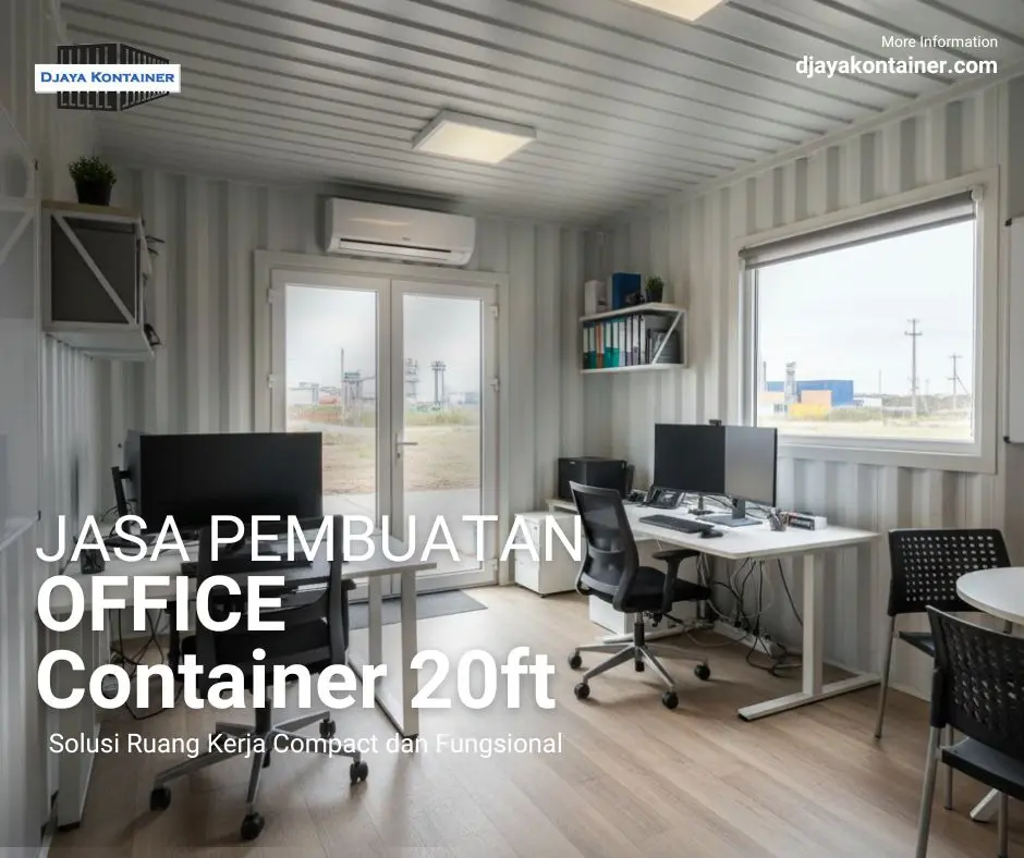 Djaya Kontainer Jual Office Container 20 feet