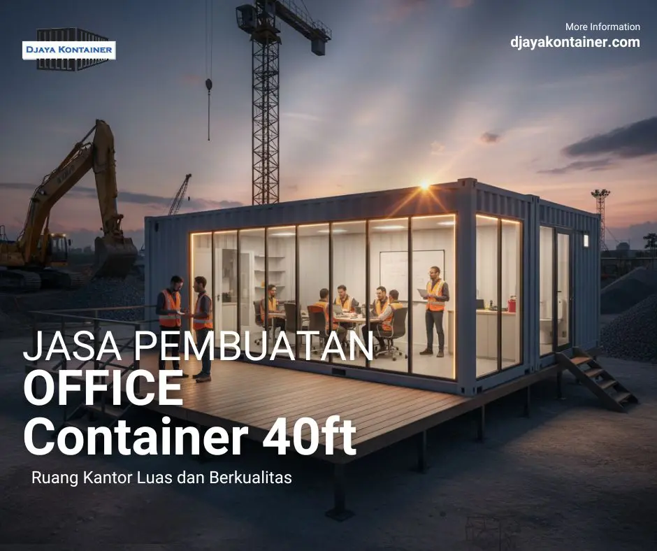 Djaya Kontainer Jual Office Container 40 feet