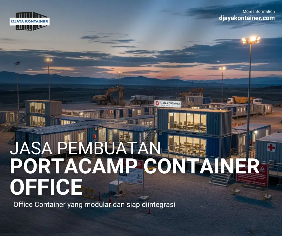 Djaya Kontainer Jual Portacamp Container Office Djaya Kontainer Jual Portacamp Container Office