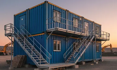 Penginapan Mess dari Modifikasi Container Bekas Penginapan Mess dari Modifikasi Container Bekas